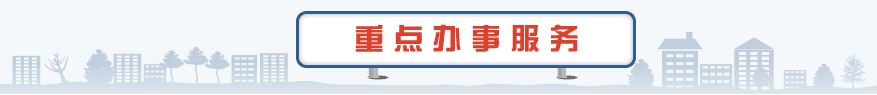 重點(diǎn)辦事服務(wù)